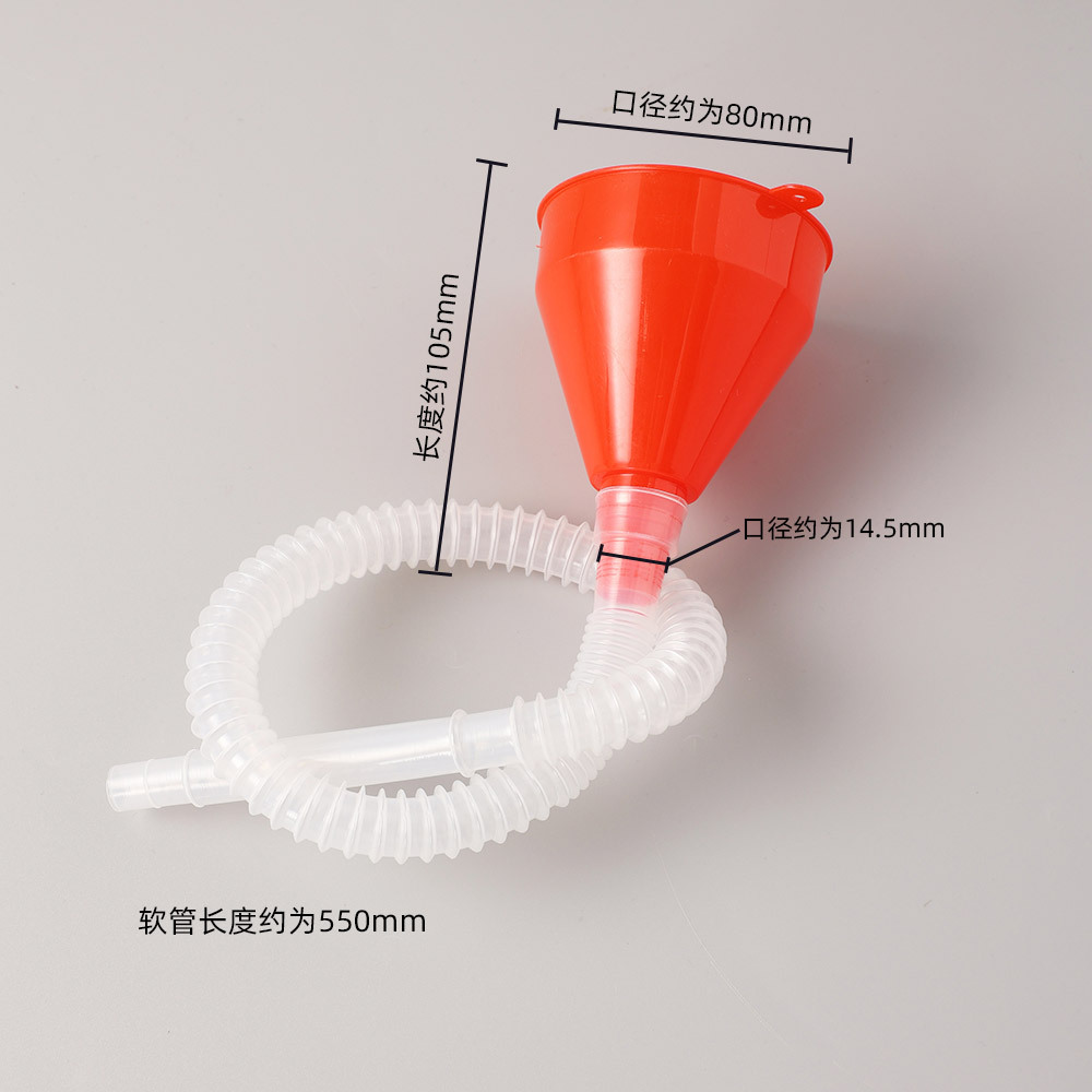 Fuel Funnel Kit, Portable Liquid Refueling Funnel
