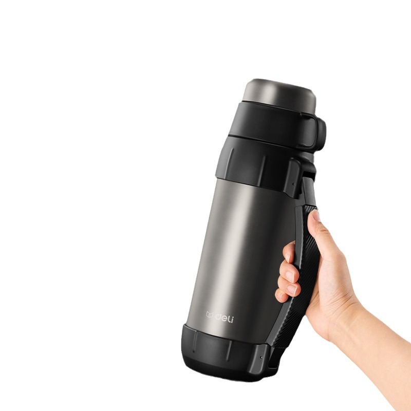 Delly LL106 hervidor de viaje al vacío hervidor de aislamiento térmico 304 acero inoxidable 1.5L aislamiento térmico aislamiento frío autoconducción viaje portátil al aire libre image 5