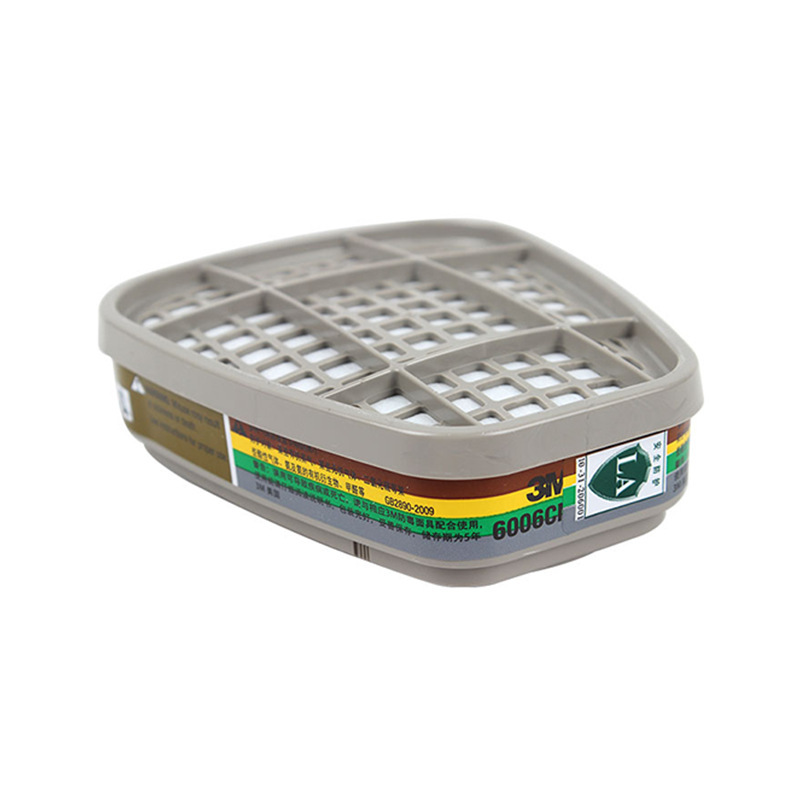 3M6006CN中文滤盒防有机气体防甲胺甲醛酸碱多种综合气体有英文版