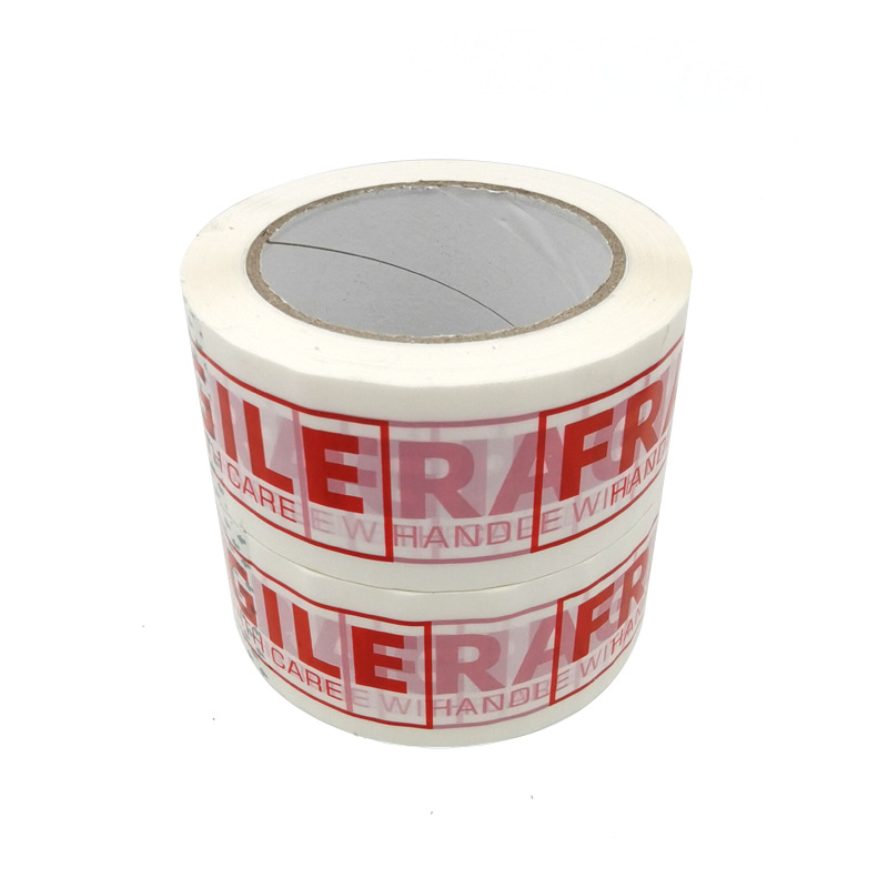 ��Ʒ�׵׺������龯ʾӡˢFRAGILE������ݴ��50X100����佺��