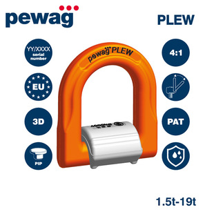 Pewag Class 100 Welded Lifting Point PLEW Ring Lifting Sling Sling G100