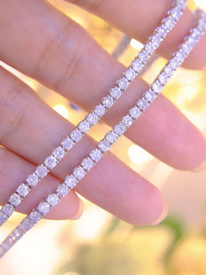Platinum High-End Jewelry Luxury Pt5 Carat Diamond Luxury Bracelet Jewelry Douyin Wholesale Dropshipping