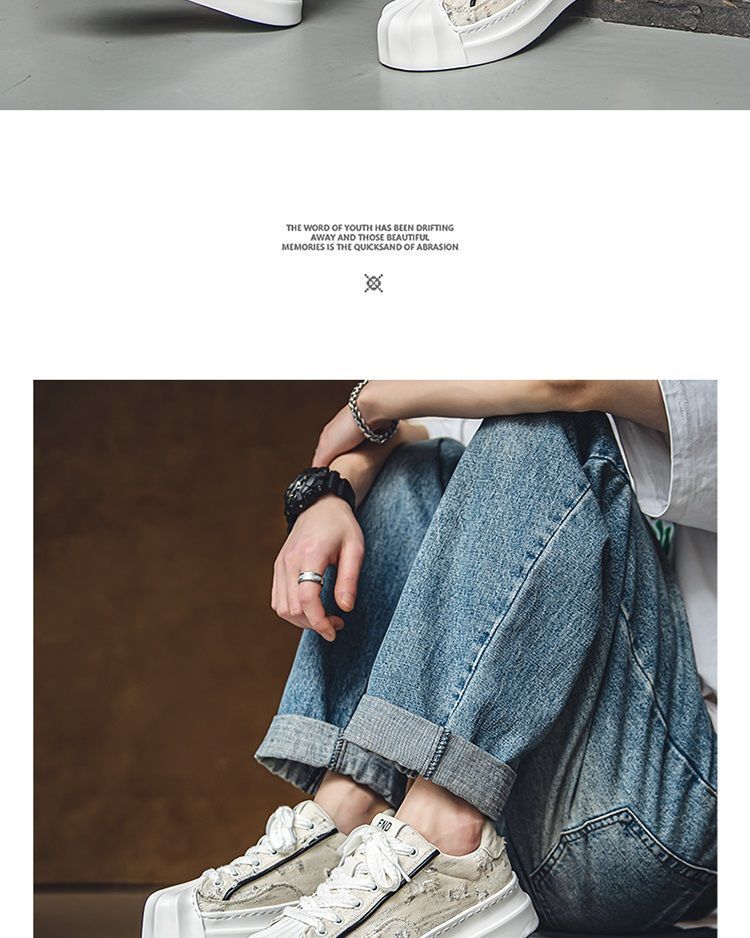 ShoeGlobe Canvas Herren-Sneaker 2025 mit neuer Shell-Toe-Zehenkappe – Sportschuhe für Jugendliche, rutschfest, trendig, für den Winter, Freizeit und Freizeit._voghion.com