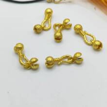 ͭ��18K�����Ʒ�пۻ�����β����۱�ɫdiy����������������