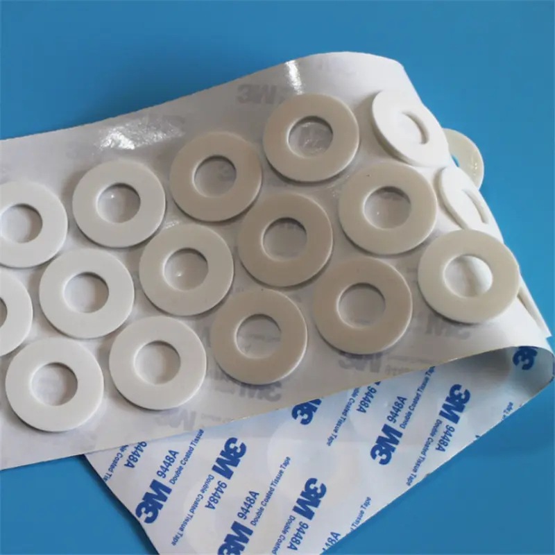 白硅胶垫片 防滑乳白硅胶垫 小家电防滑硅胶垫片 可定制颜色尺寸