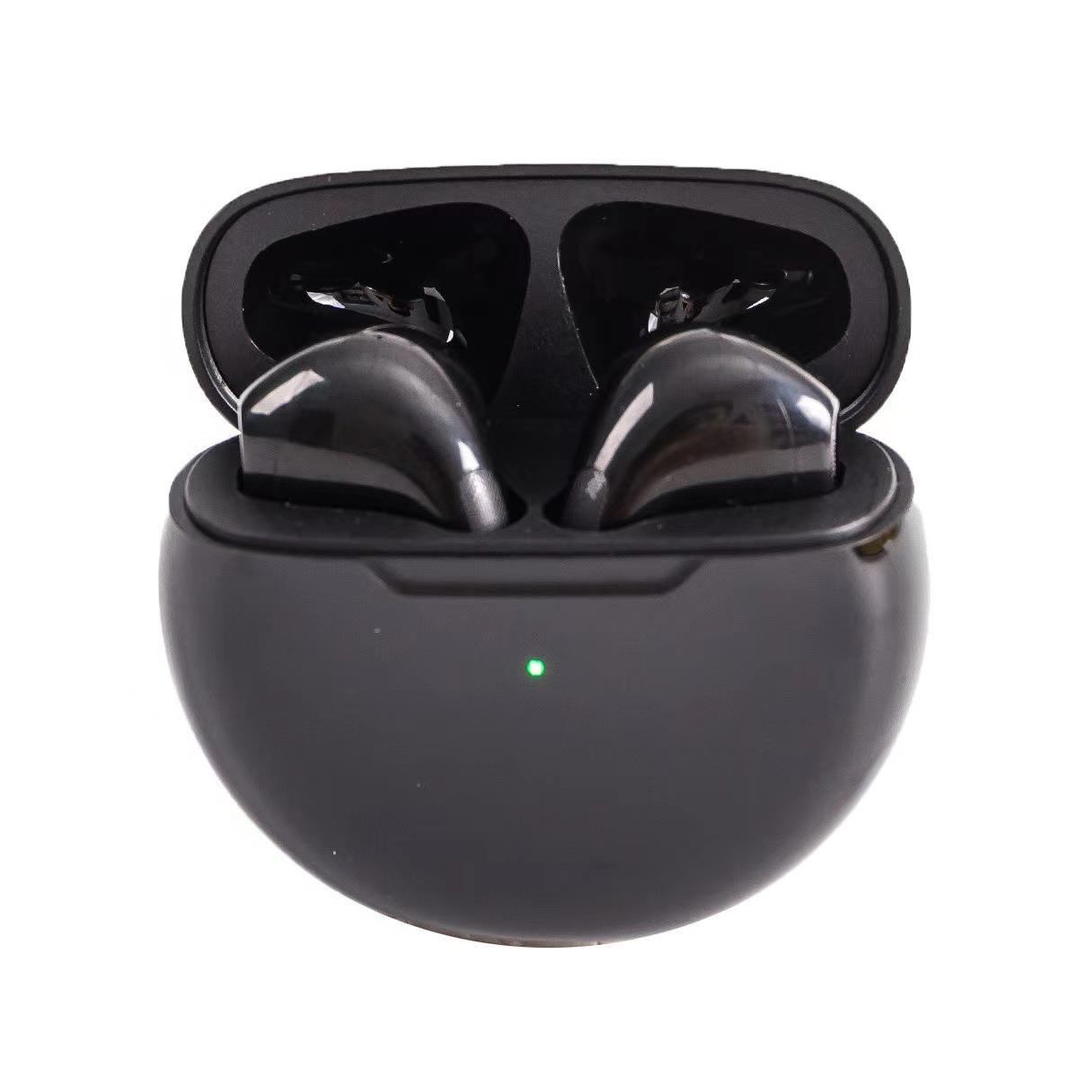 Nuevos auriculares Bluetooth pro6 transfronterizos, batería de larga duración, TWS de alta potencia, deportes simples de alta calidad de sonido