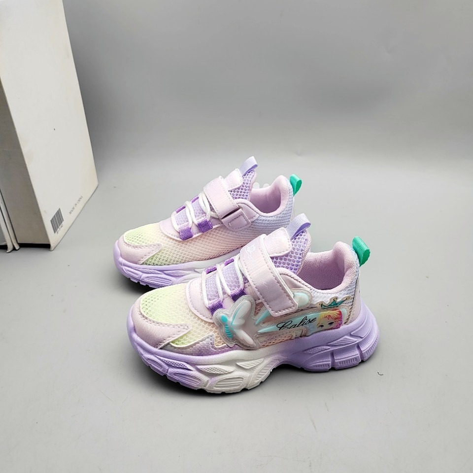 Girls' Shoes Breathable Mesh Sneakers Summer New Children's Shoes Casual Shoes