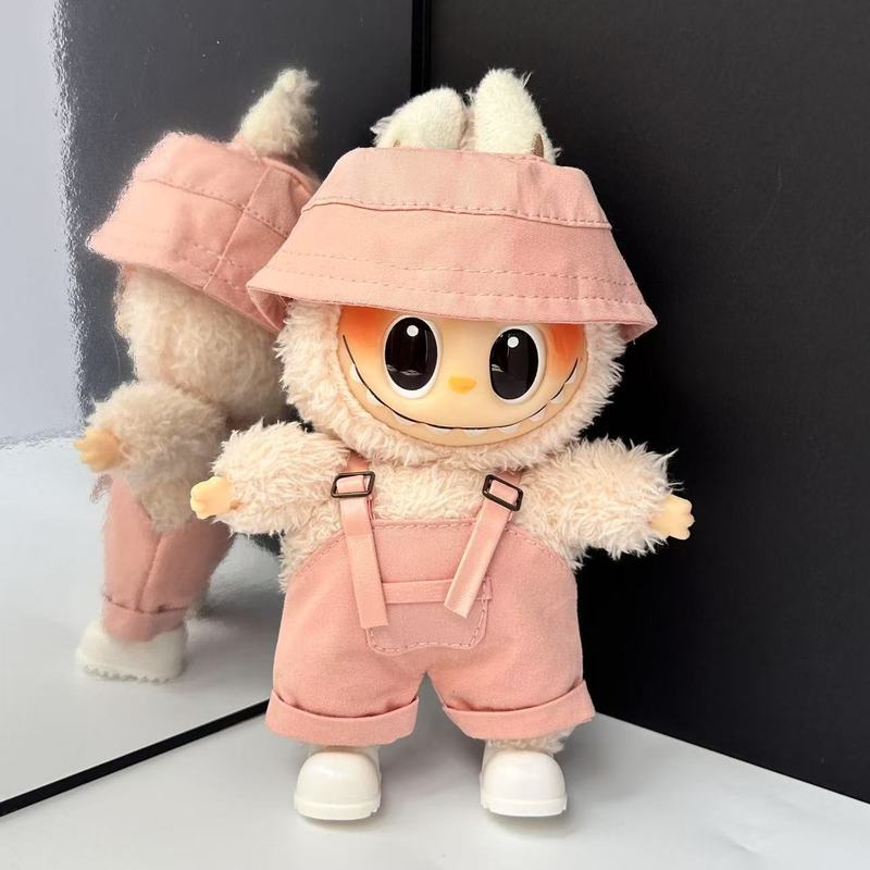 一二三代拉布布服装衣服套装搪胶玩偶labubu潮流娃衣装饰配件大牌|undefined