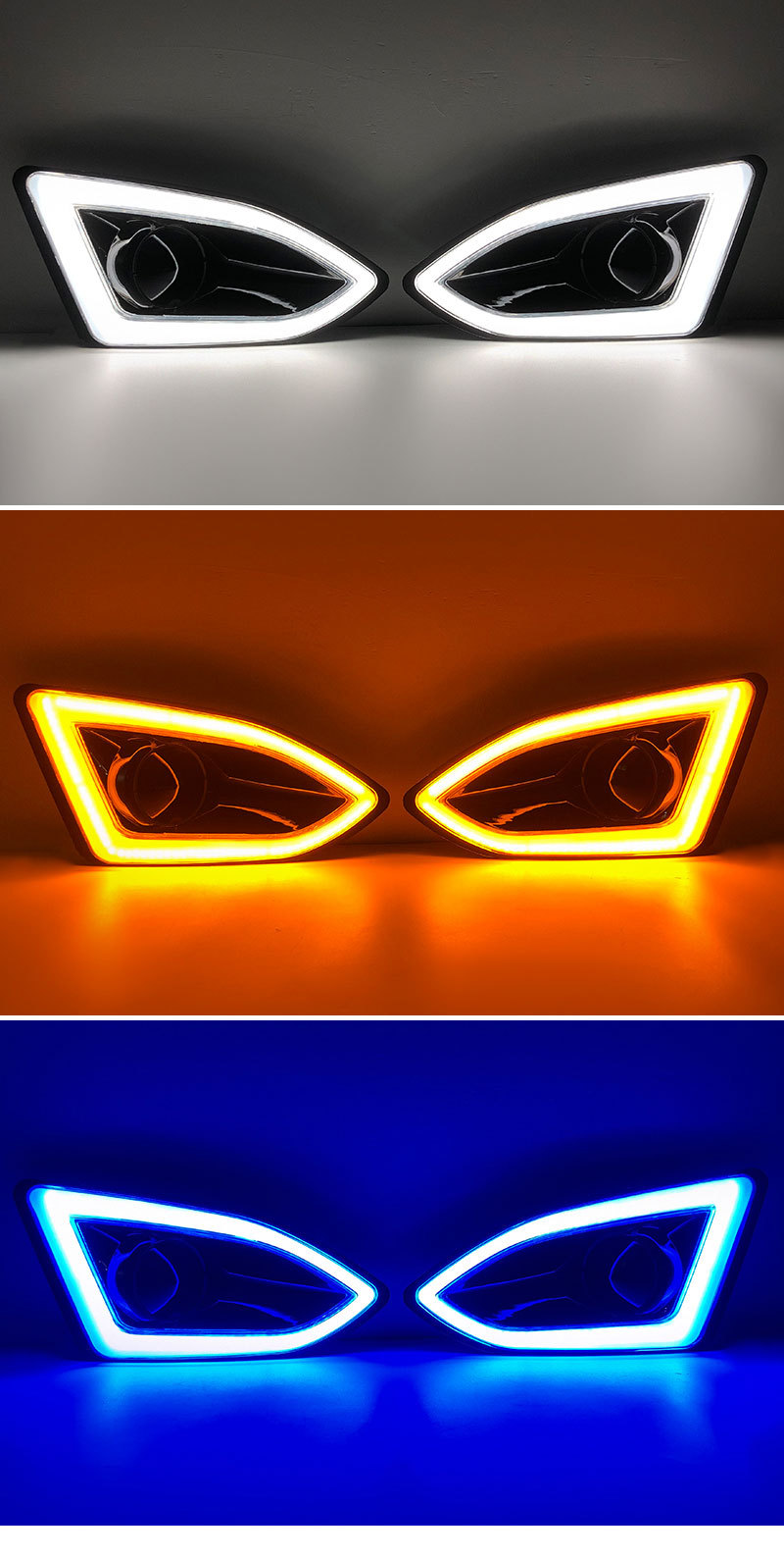 Suitable for Ford Edge Daytime Running Lights 15-18 Models