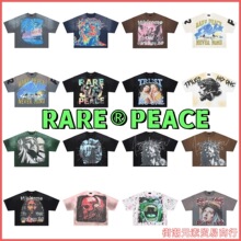 RARE PEACE��ͷ����oversize����������ɰ�����ֱ�紿�޶���T��
