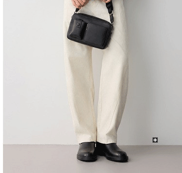 Áo sơ mi denim nam phong cách đường phố, hiệu ứng mài trắng làm cũ, hai túi ngực — Cao bồi xanh chi tiết 15