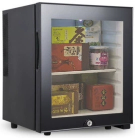 30L Semiconductor Refrigeration Air-Cooled Refrigerator for Hotel Rooms, Office Single-Door Refrigerator, Car-Mounted (Soyuducular) - 30l-apf-fan