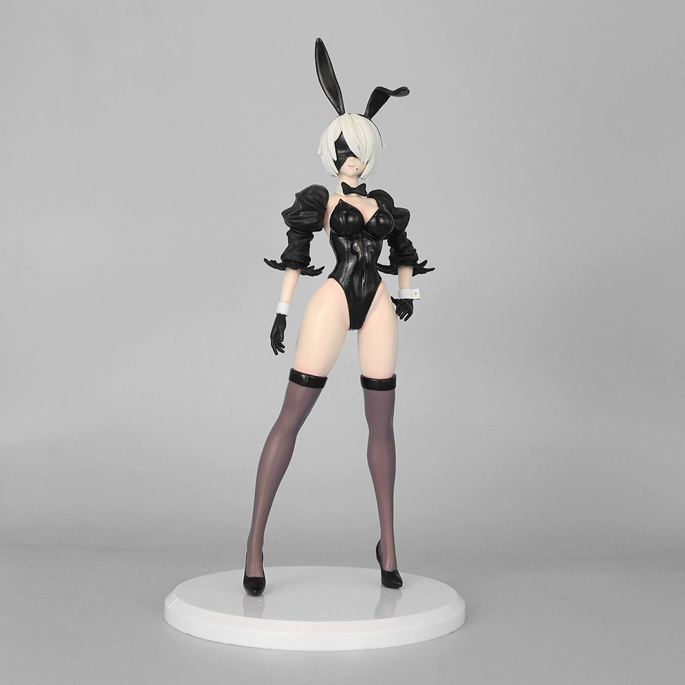Граница bunny девушка двумерная 2B Ньер сестра фигура униформа горничная красивая девушка автомобиль шасси пейзаж