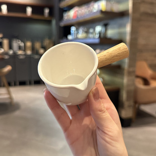 Beautiful Ceramic Small Milk Cup, Mini Milk Jug with Handle, Milk Jug, Western Food Sauce Bucket, Milk Cup, Sauce Dish