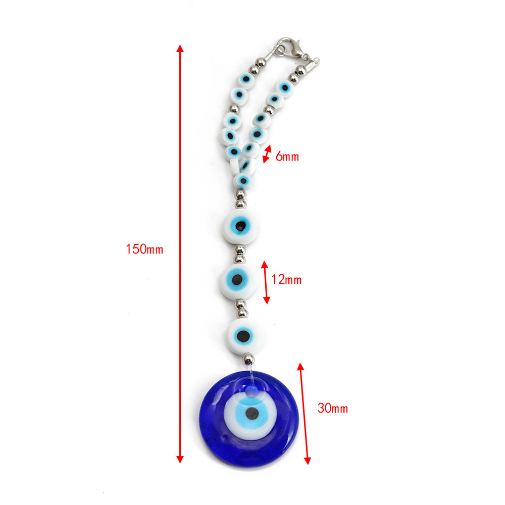 Tortoise, Devil'S Eye, Car Pattern 1 Piece Tortoise Devil'S Eye Car Keychain Beaded Unisex Fashion Keychain