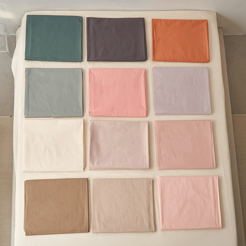 Infant Grade A 13372 Xinjiang Long-staple Cotton Double Bed Sheet Three-piece Set Pure Cotton Dormitory Single Bed Sheet Two-piece Set