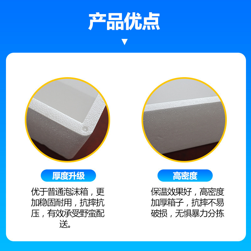邮政泡沫箱保温箱种菜大号水果保鲜冷藏加厚电商快递包装盒子|undefined