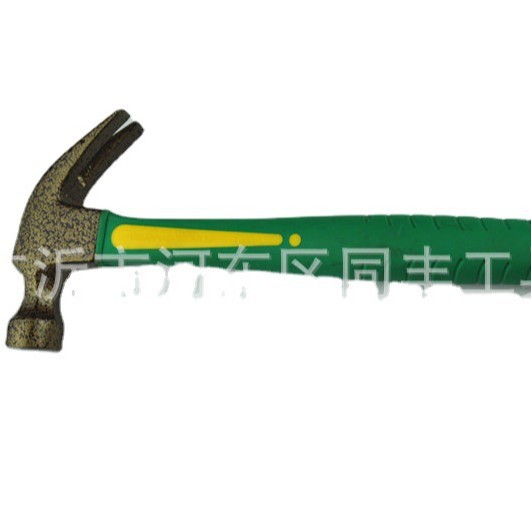 美式羊角锤 感叹号包塑柄羊角锤 厂家直销木工工具家用