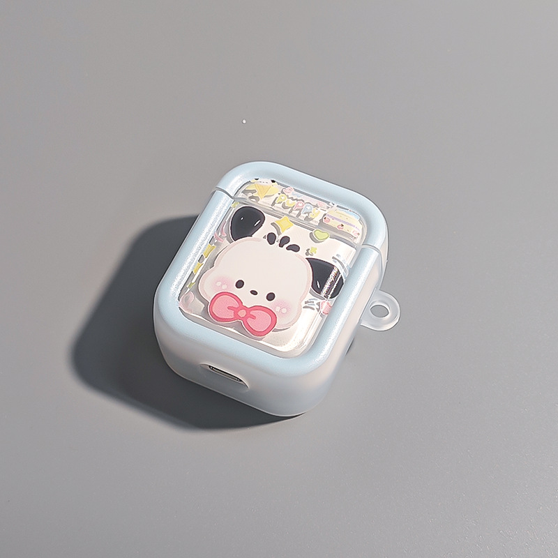 Funda para Auriculares con Diseño de Perro Pacha, Compatible con Apple AirPods 4, AirPods Pro 3