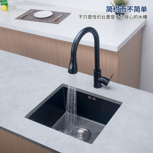 Nano Kitchen Handmade Small Sink Single Sink Stainless Steel 304 Vegetable Washing Basin under Table Basin Mini Bar Table Island Table Pool