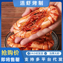 厂家批发 斑节虾干500g 大虾干九节大对虾水产海鲜干货竹节虾礼品