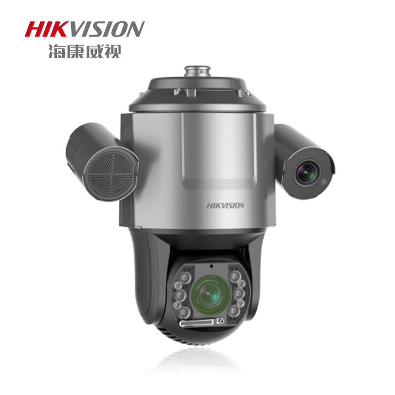 海康威视HIKVISION监控摄像头标准版 400万 400万枪球一体机智能