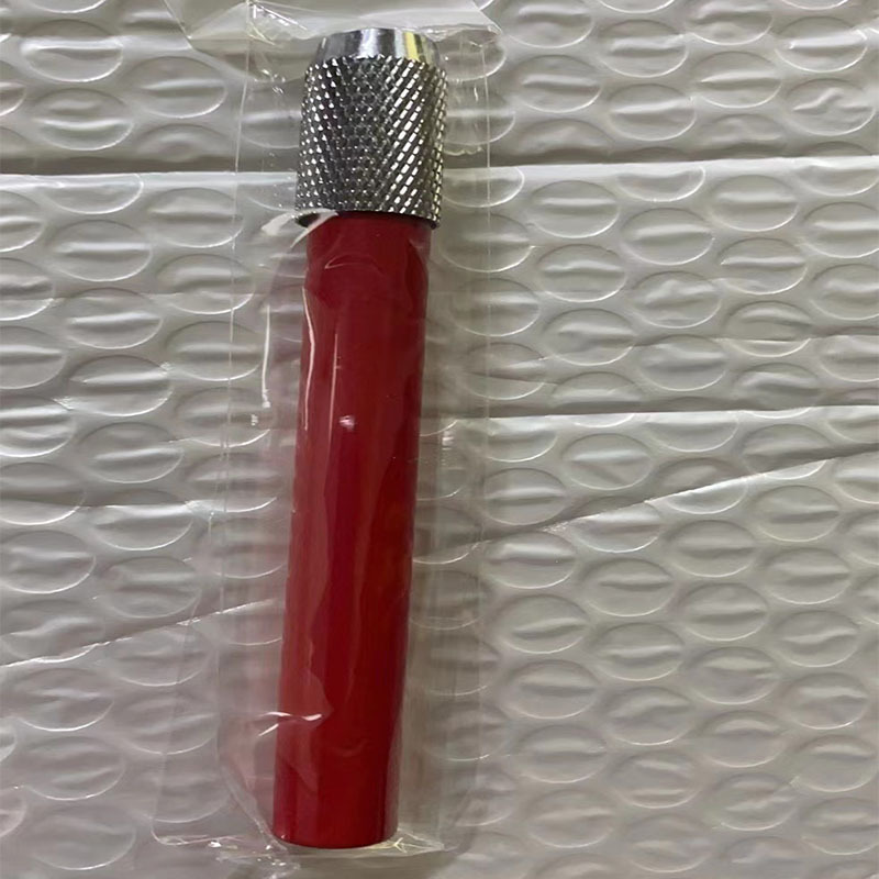 Venta al por mayor de color de metal de varilla de una sola cabeza extensor de lápiz dispositivo de alargamiento de lápiz conector de la pluma cepillo de varilla de alargamiento