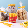 French fries with magnets sealing snacks, moisture -proof and fresh clip kitchen bread refrigerators, sealing strip small clip