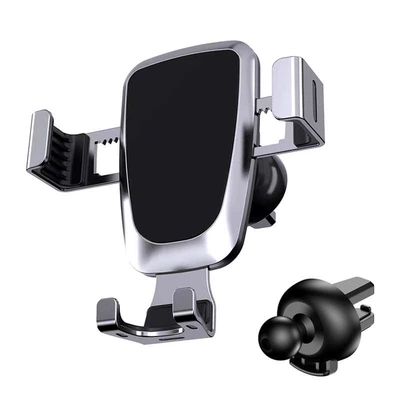 Car phone holder — Navigation Support Stand Manufacturer - yc08-mirror-gravity-bracket-silver