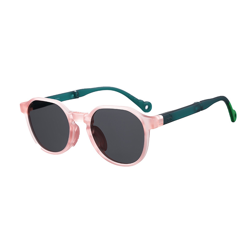 KK árbol gafas de sol para niños, niñas y niñas, gafas de sol plegables polarizadas, anti-UV, no daña los ojos, baby boom, moda