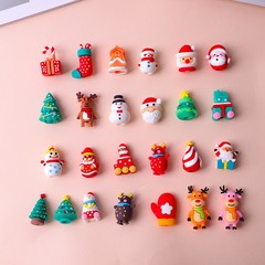 クリエイティブかわいいクリスマススタイリングペンキャップ 3D 三次元 PVC ソフトラバーペンヘッド学生ゲルペンアクセサリーカバー卸売