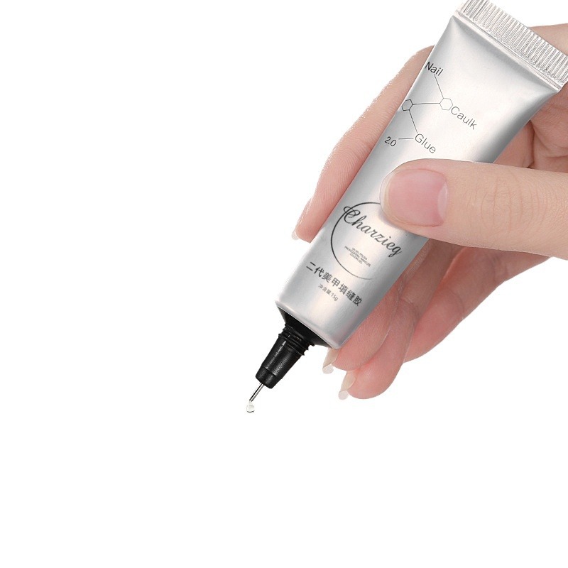 Pegamento de sellado arte de uñas sin lavado pegajoso pegamento de diamante no fluido fototerapia sin lavado fuerte pegajoso pegamento de diamante especial Super firme desgaste de uñas
