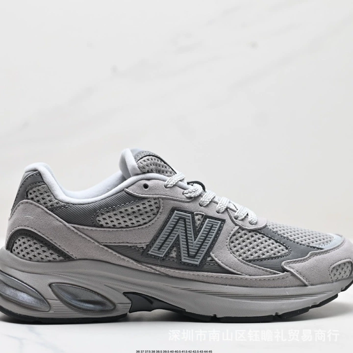 Putian New Bellen NB2010 юань предок серо-розовые ретро "дедовские" сетчатые беговые повседневные спортивные кроссовки m2010
