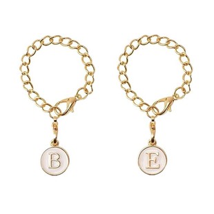 Keychain Backpack Cup Accessories Chain Strap Lobster Buckle Hanging English Alphanumeric Chain Cute Jewelry Pendant