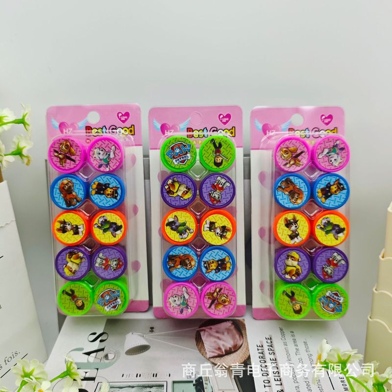 卡通可爱凯蒂猫10入印章创意高颜值hellokitty儿童奖励印章盖章|undefined