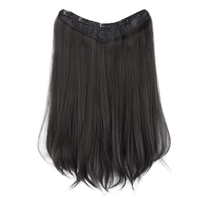 Extensión de Cabello en U de Una Pieza con Clip BB de Fibra de Alta Temperatura para Mujer