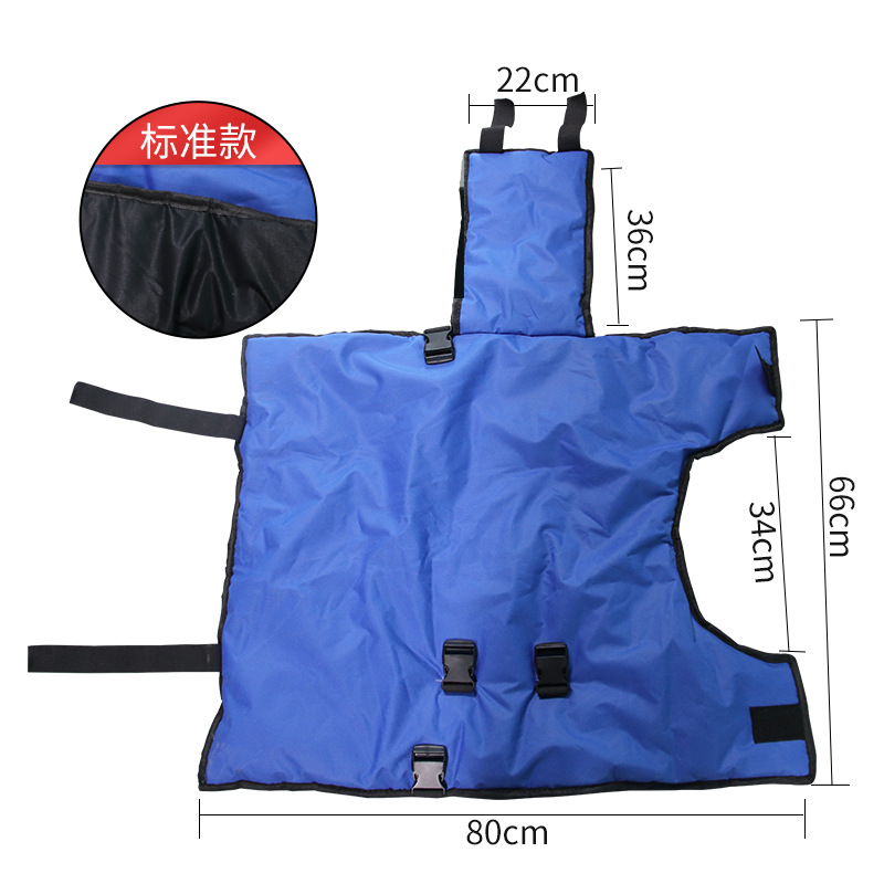 Chaleco para pantorrillas con forro polar grueso, impermeable, ropa cálida para pantorrillas de gran tamaño, ropa cortavientos, chaqueta exterior para pantorrillas a prueba de frío.