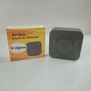 Zigbee Air Box Graffiti Smart Five -In -pentain Folkdease CO2 Температура Влажность Умный дом воздушный монитор