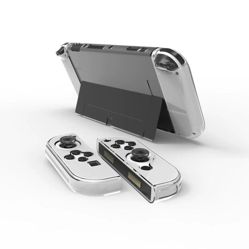 Новые продукты Ren Paradise Игровая консоль Switch OLED кристаллизированная защитная чехол прозрачный PC жесткий - тонкое окно Splim