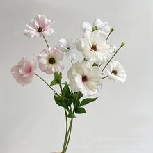 蝴蝶洋牡丹仿真花日本罂花艺造景婚礼装饰花空间美陈摆放摄影道具