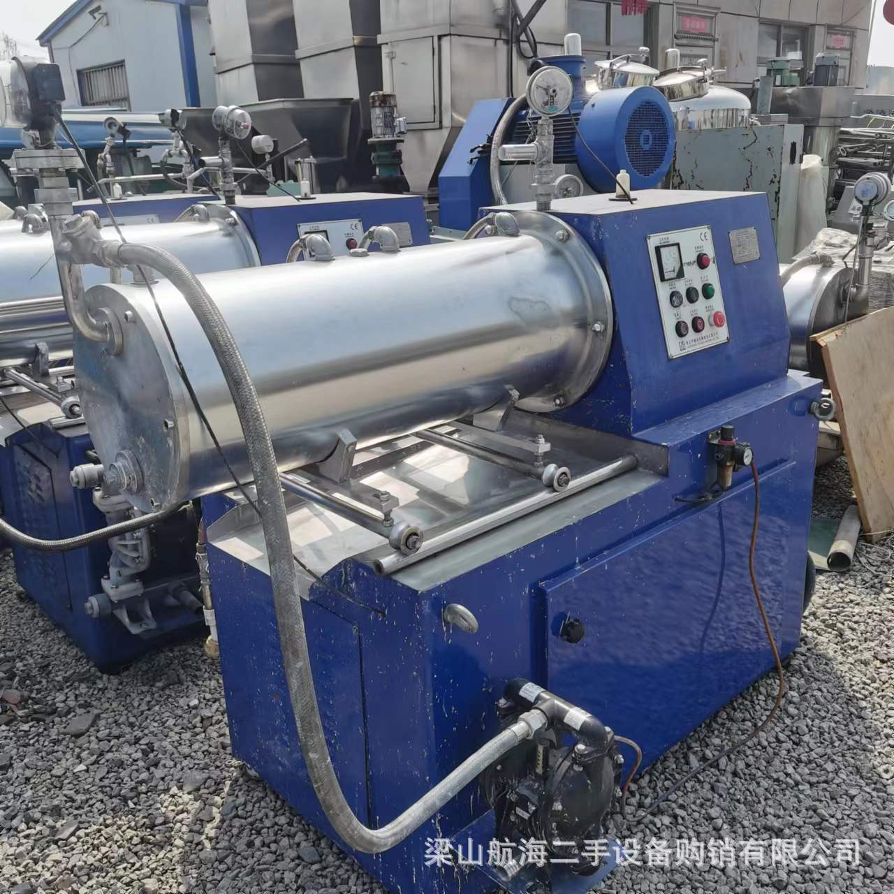 购销二手大型砂磨机  大流量油漆砂磨机  大流量高效砂磨机  回收