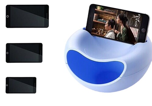Creative nut-cracking gadget lazy fruit plate candy fruit plate double-layer dried fruit plate desktop trash storage box wholesale 