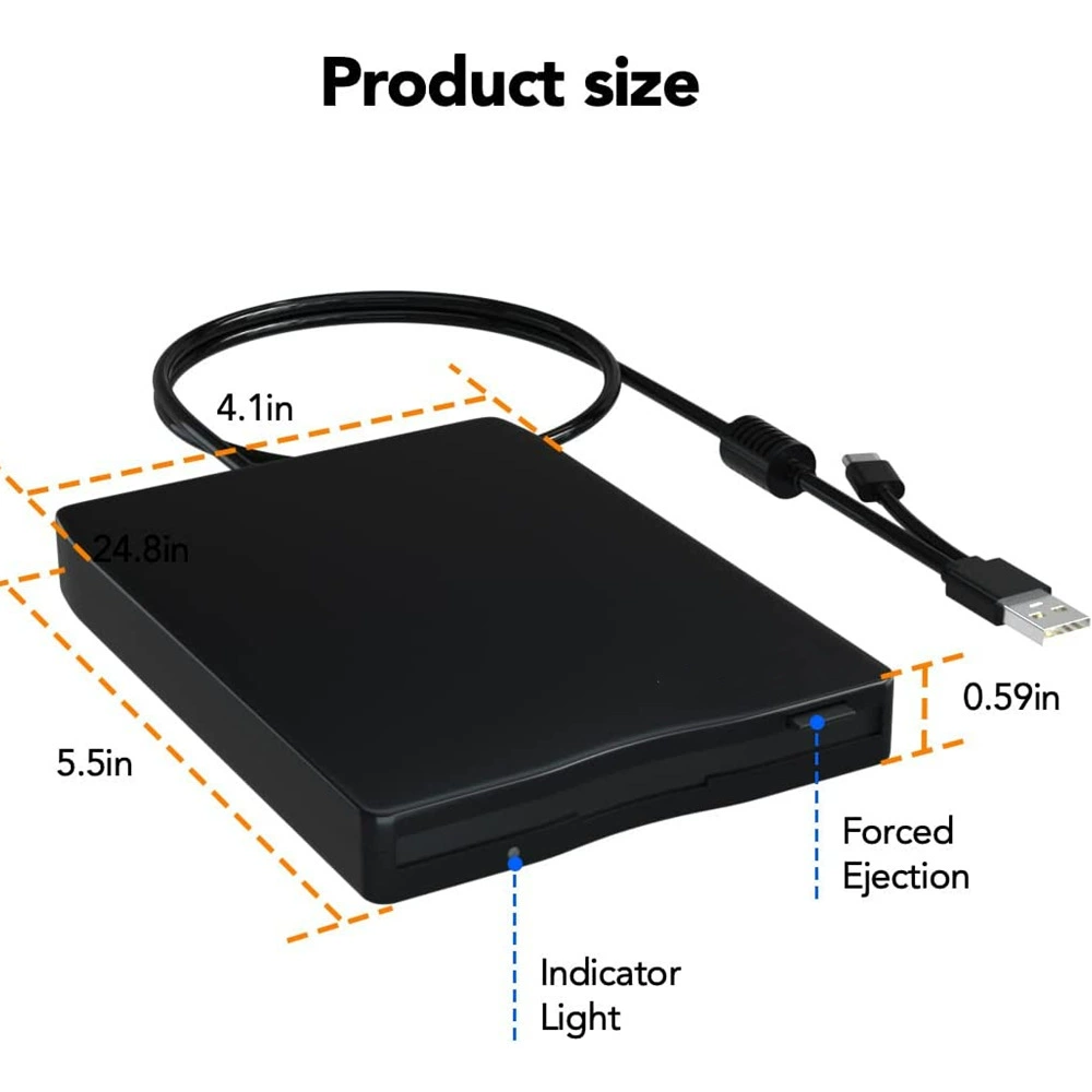 Флоппи-устройство внешний USB диск