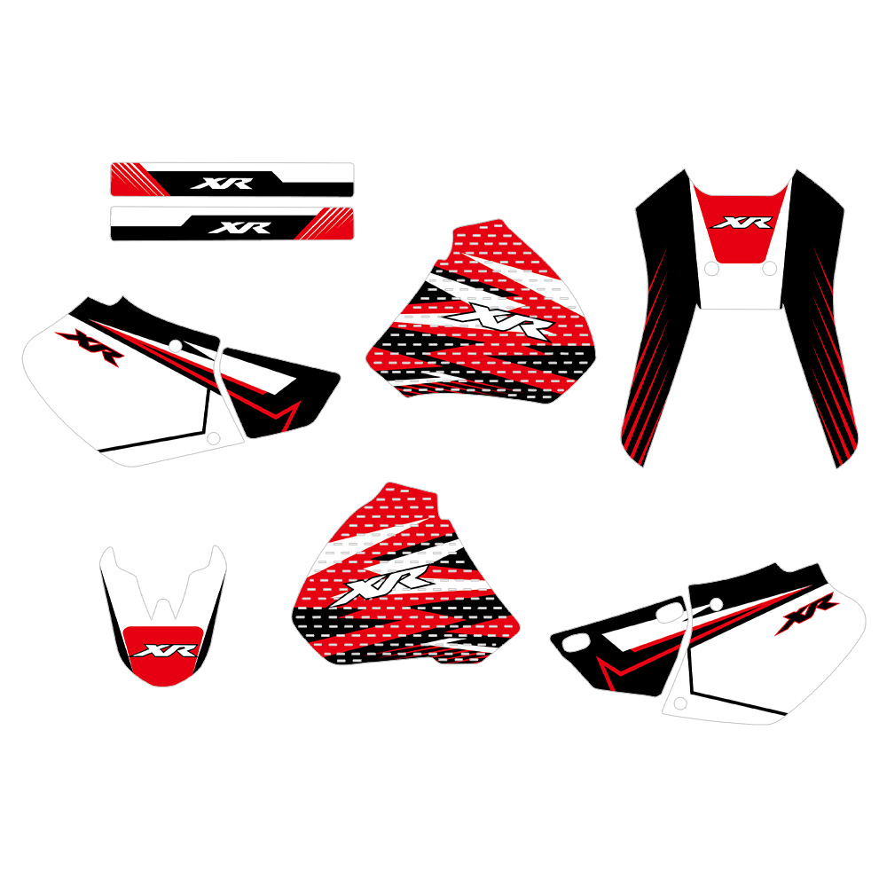 Aplicable a XR250 XR450 1996 - 2004 pegatinas para vehículos todoterreno accesorios de modificación de motocicleta pegatinas impermeables