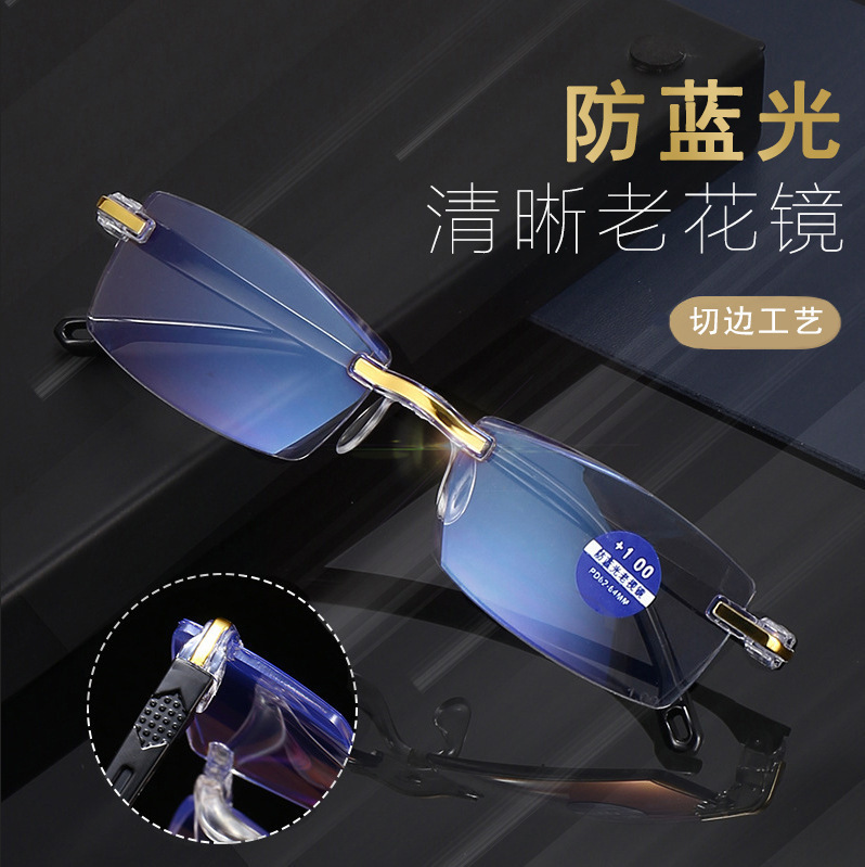 Portable reading glasses