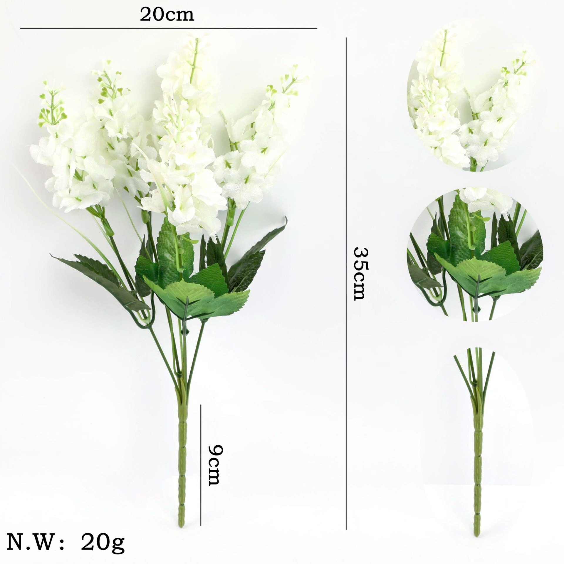 Simulación de flores