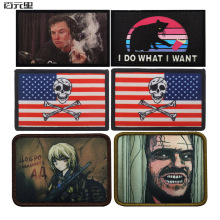 泰沣亚马逊货源游戏布标闪灵士气章包配用品魔术贴战术士气章现货