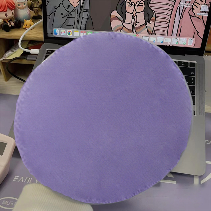 13cm Oversized Powder Air Cushion Powder Puff Marshmallow Short Velvet Powder Puff Round Flocking Makeup Powder Honey Prickly Heat Powder