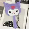 Purple handheld mirror
