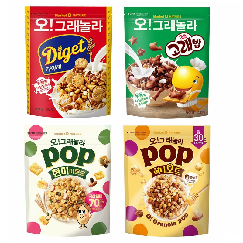 Южная Корея импортирует орехи орехи зерновые хлопья